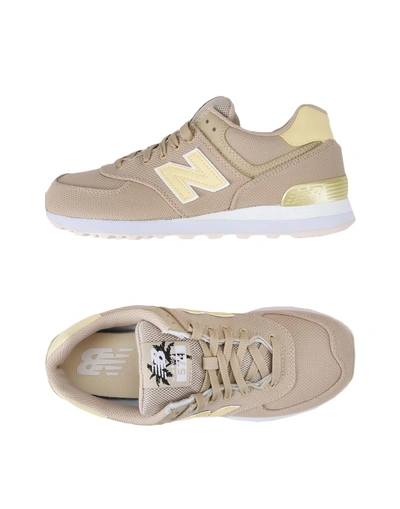 Shop New Balance Sneakers In Sand