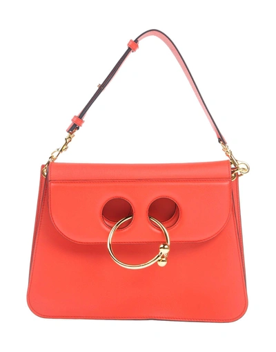 Shop Jw Anderson Woman Handbag Red Size - Soft Leather