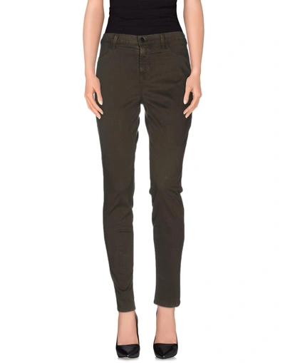 Shop J Brand Casual Pants In Military Green