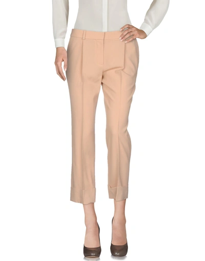 Shop Chloé Casual Pants In Sand