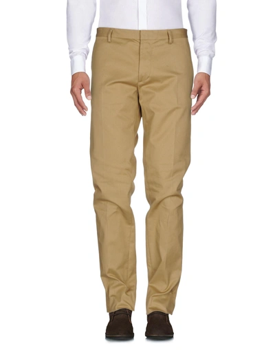 Shop Dsquared2 Casual Pants In Beige