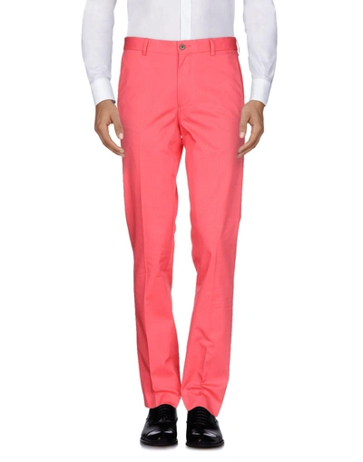 Shop Ps By Paul Smith Casual Pants In Coral