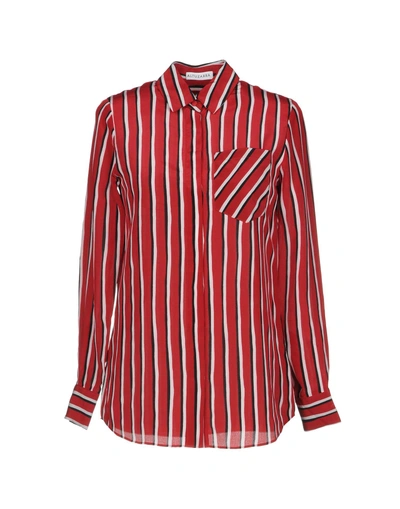 Shop Altuzarra Silk Shirts & Blouses In Red