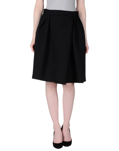 Shop Dice Kayek Knee Length Skirt In Black