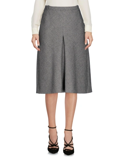 Shop Balenciaga Knee Length Skirt In Black