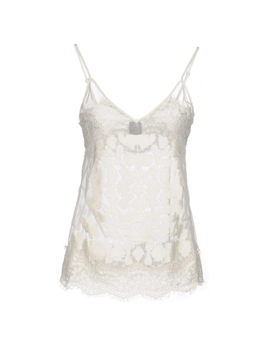 Shop Pinko Cami In Ivory