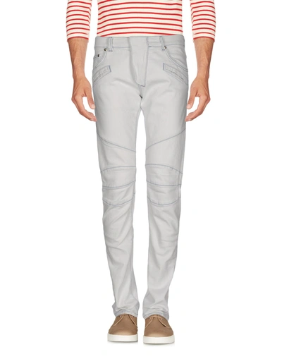 Shop Pierre Balmain Denim Pants In White