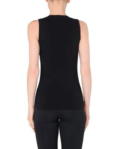 Shop Falke Tops In Black