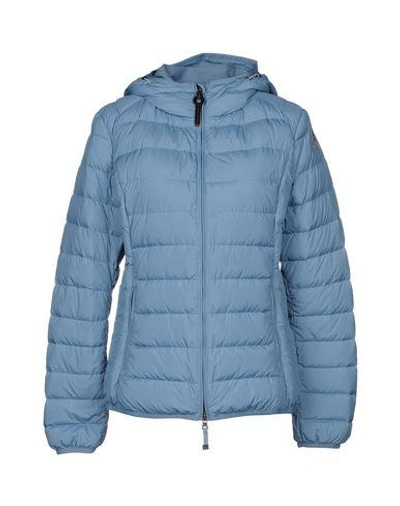 Shop Parajumpers Down Jacket In Sky Blue