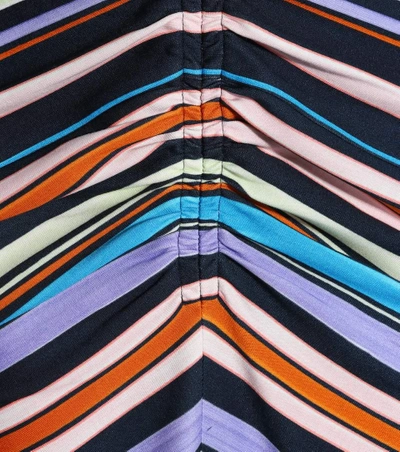 Shop Peter Pilotto Striped Maxi Skirt In Multicoloured