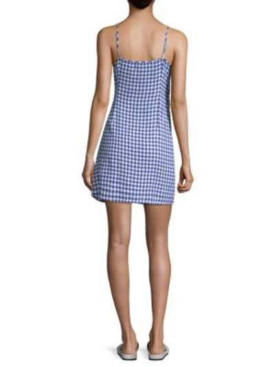 Shop Rails Malia Gingham Plaid Dress In Blue Gingham