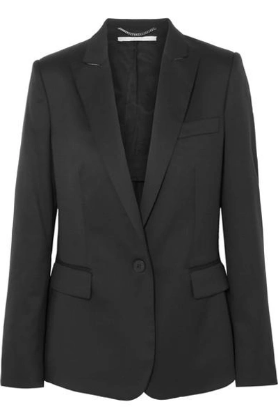 Shop Stella Mccartney Ingrid Wool Blazer In Black