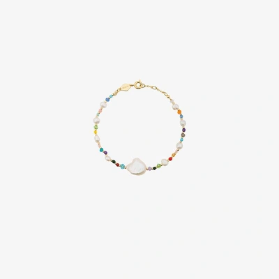 Shop Anni Lu Rock And Sea Circus Bracelet In Multicolour