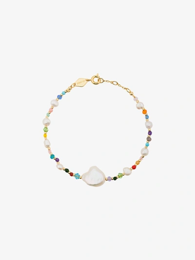 Shop Anni Lu Rock And Sea Circus Bracelet In Multicolour