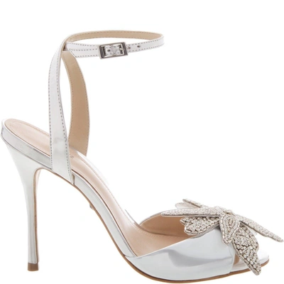 Shop Schutz Ayanne Sandal In Prata Silver