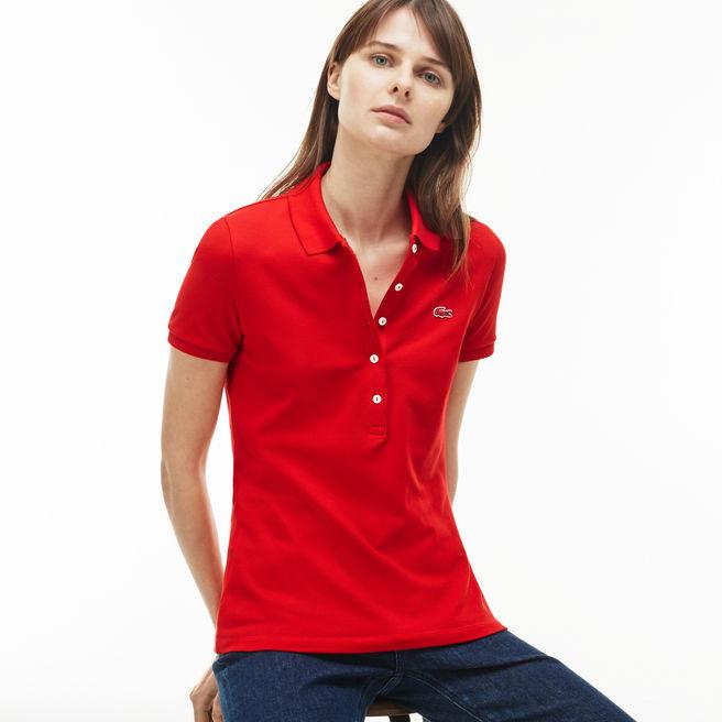 red polo shirt womens