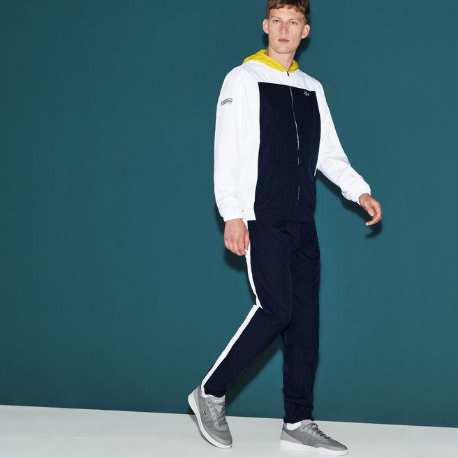 lacoste sport tennis colorblock tracksuit