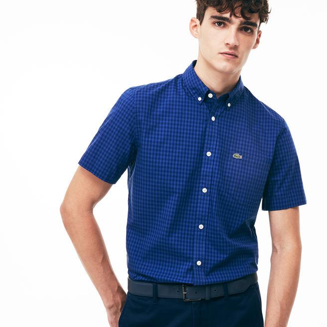 lacoste poplin shirt
