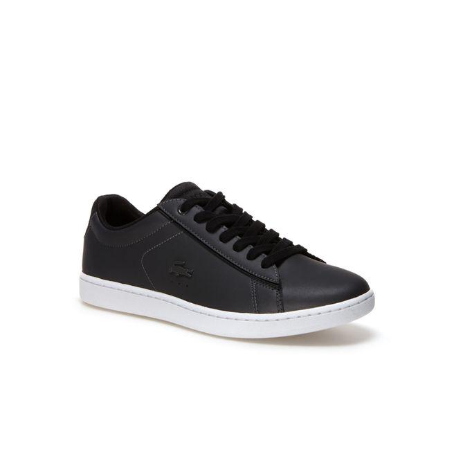 lacoste womens trainers black