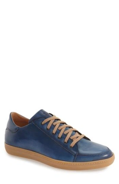 Shop Mezlan 'masi' Lace-up Sneaker In Blue