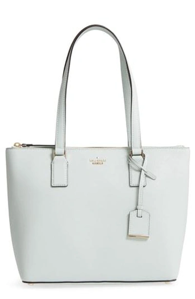 Shop Kate Spade Cameron Street - Small Lucie Leather Tote - Green In Misty Mint