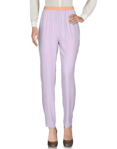 Shop Antonio Marras Casual Pants In Lilac