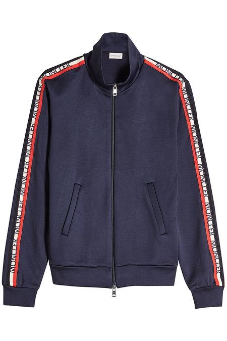 Moncler Zipped Track Top In Blue | ModeSens