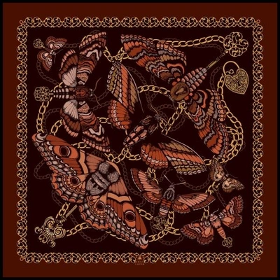 Emily Carter The Moths & Lockets Scarf