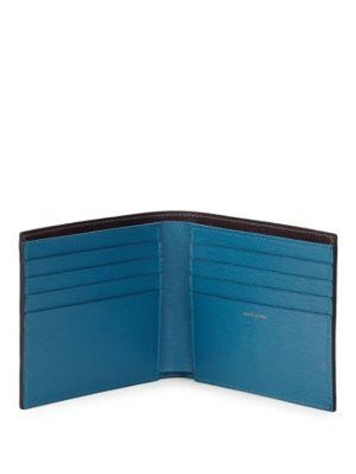 Shop Paul Smith Grained Leather Wallet In Black