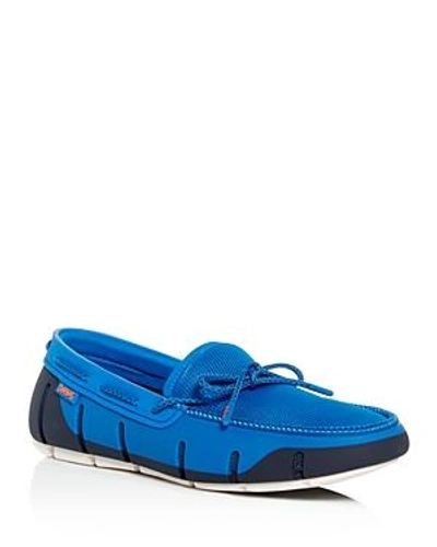 Shop Swims Men's Stride Moc Toe Loafers In Blue