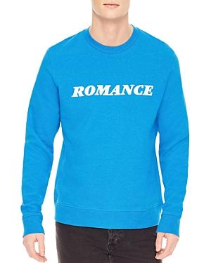Sandro Romance Sweatshirt In Blue | ModeSens