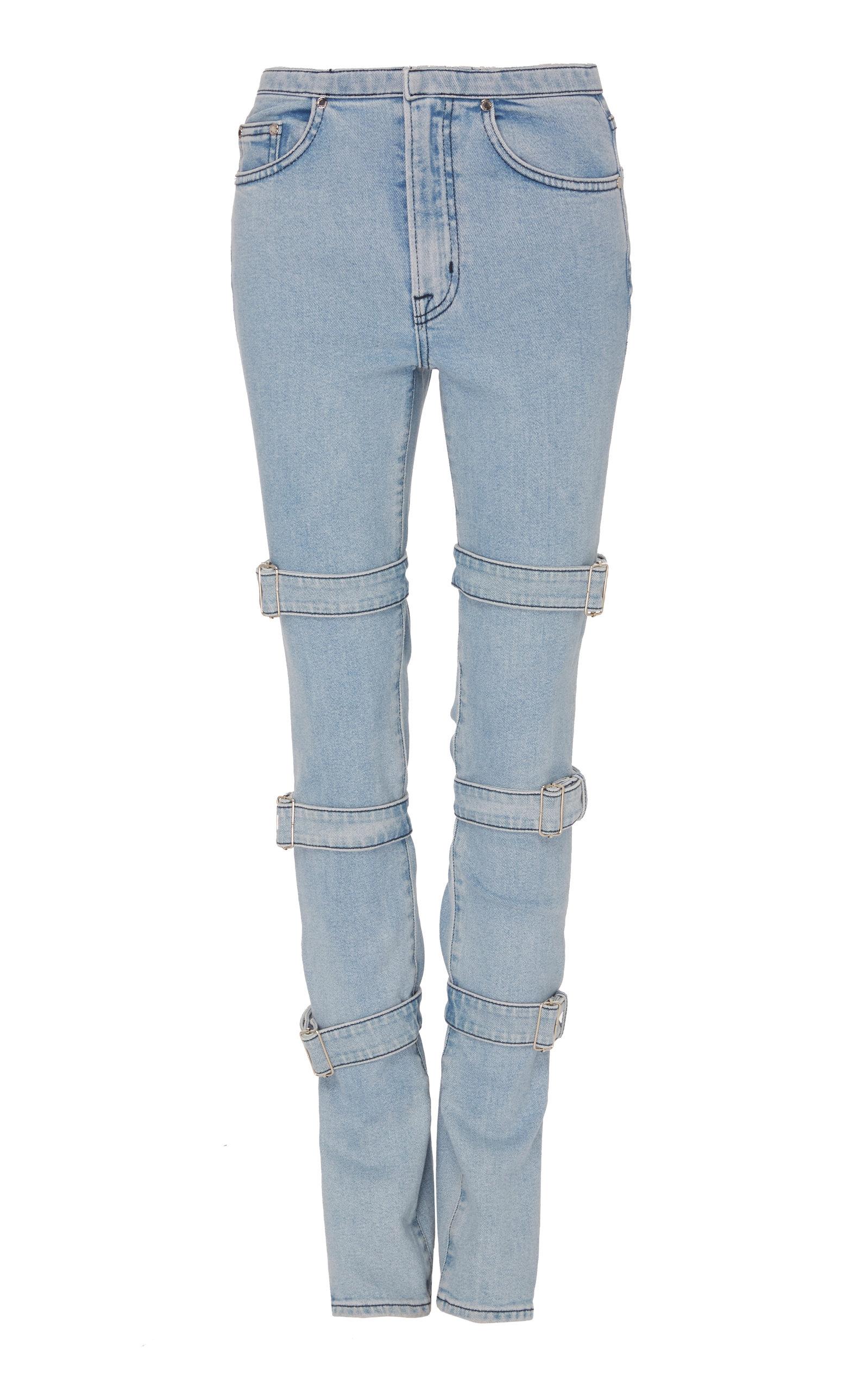 Cotton Citizen The Buckled Jean In Light Wash Modesens