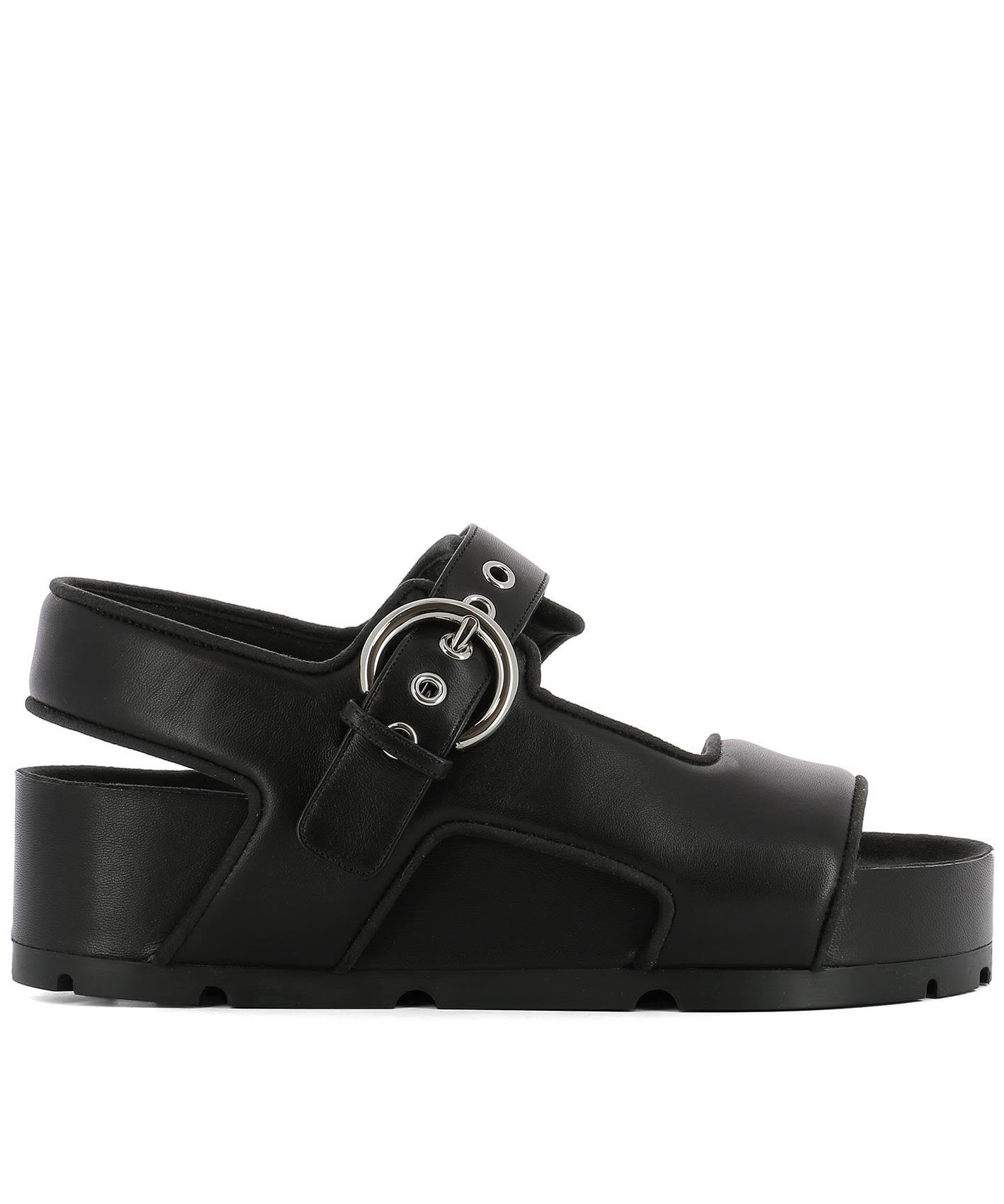 celine black sandals