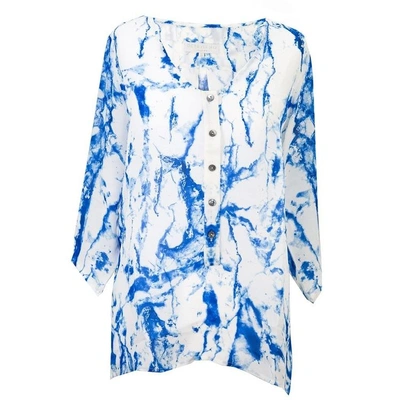 Shop Octavia Hix Novello Shirt Glacier Blue