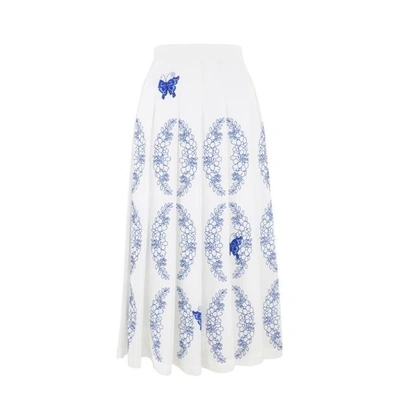 Shop Anya Maj Misumi Skirt In White