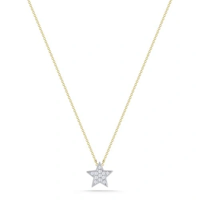 Shop Dana Rebecca 14ct Yellow Gold And Diamond Star Necklace