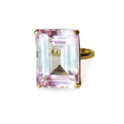 Shop Isabel Englebert Princess Pink Quartz Ring