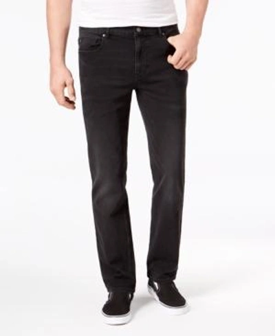 Shop Dkny Men's St. Marks Stretch Slim-fit Straight-leg Jeans, Created For Macy's In Meteorite