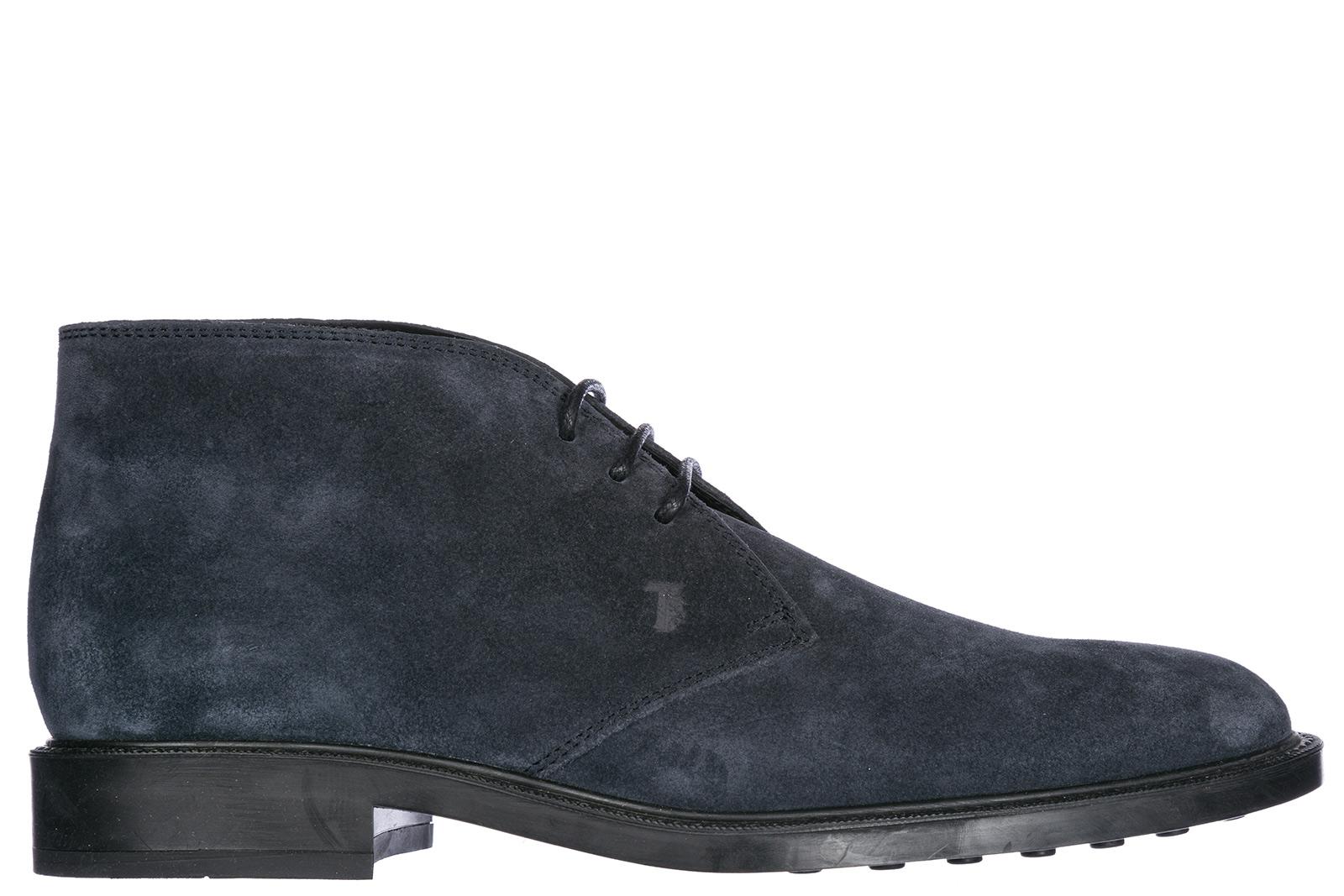 tod's desert boots in suede