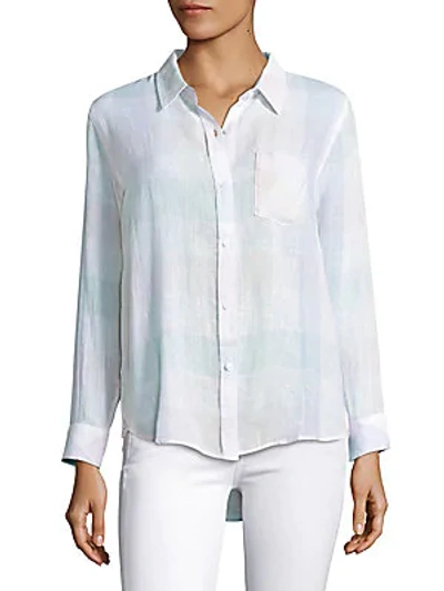 Shop Rails Charli Plaid Shirt In White
