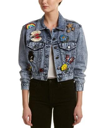 alice and olivia denim jacket