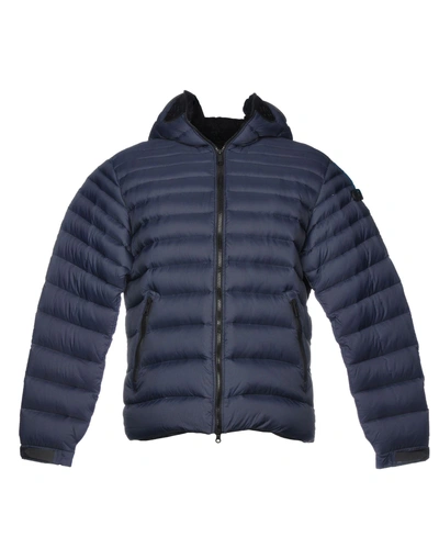 Shop Ai Riders On The Storm Down Jacket In Slate Blue