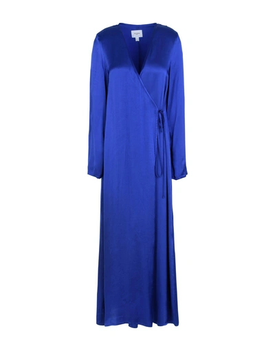 Shop Jovonna Long Dresses In Blue
