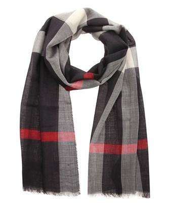 burberry navy scarf