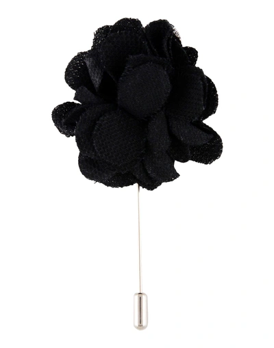 Shop Lanvin Brooches In Black