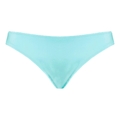 Shop Vilebrequin Women Swimwear - Women High Cut Bikini Bottom Solid Water - Swimming Trunk - Frise In Blue