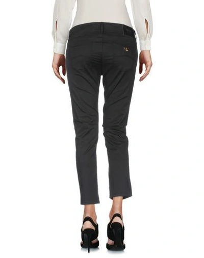 Shop Armani Jeans Woman Cropped Pants Black Size 26 Cotton, Polyester, Elastane