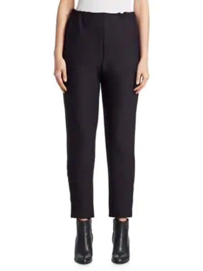 Shop Issey Miyake Cosmic Ripple Pleated Trousers In Black