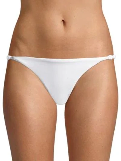 Shop Vix By Paula Hermanny Rope Bikini Bottoms In White
