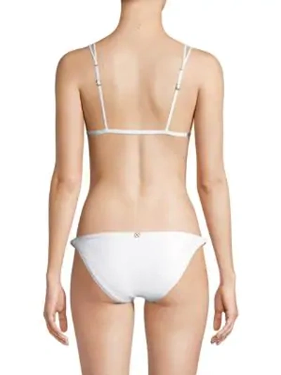 Shop Vix By Paula Hermanny Rope Bikini Top In White